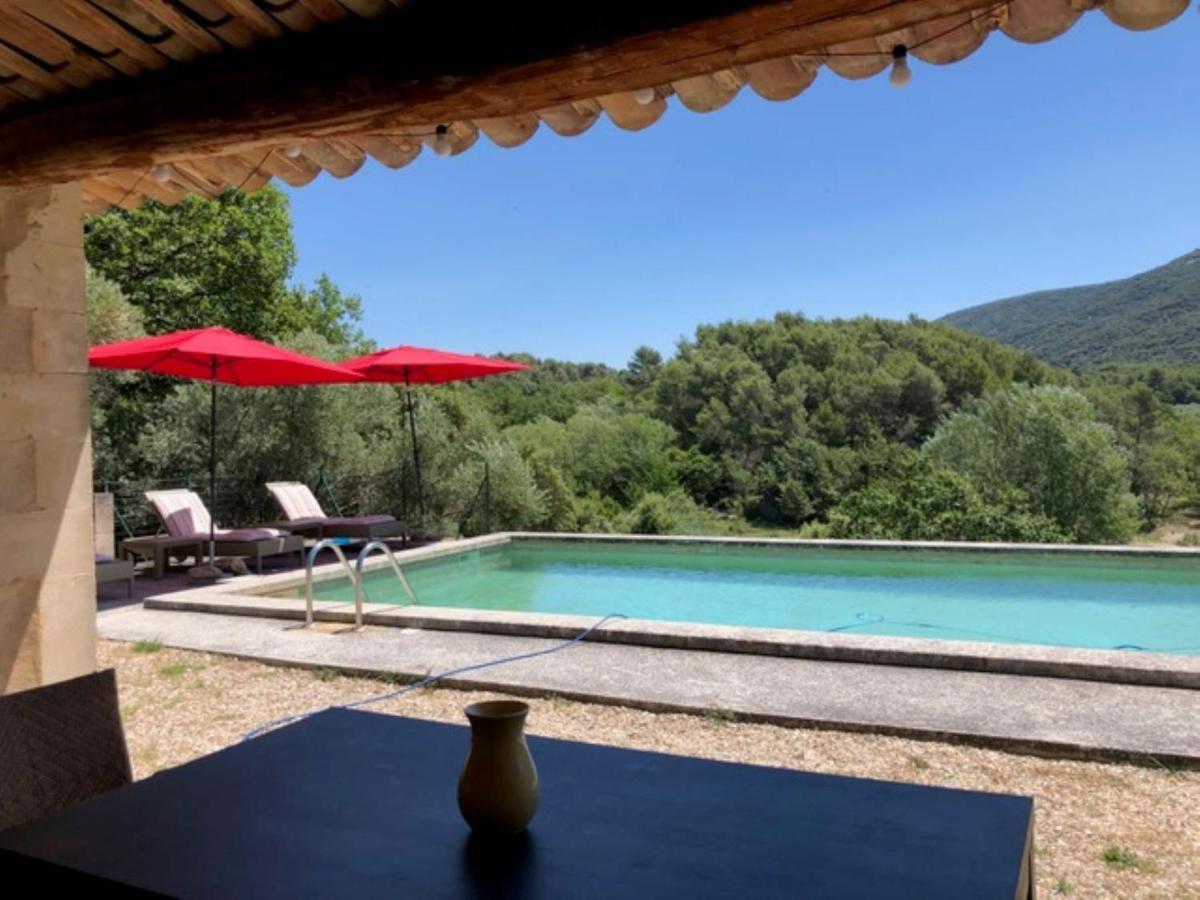 Stylish House With Heated Pool In Lacoste Lacoste  Eksteriør bilde