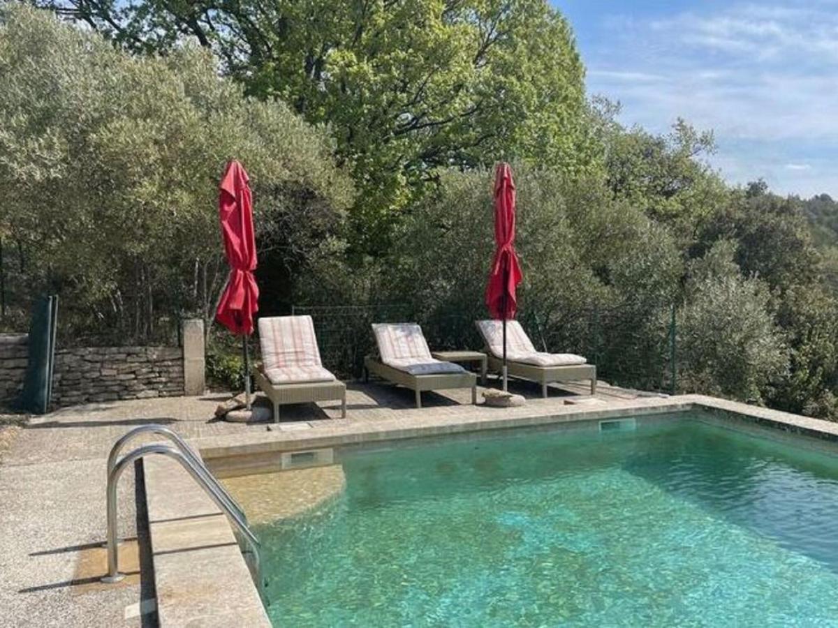 Stylish House With Heated Pool In Lacoste Lacoste  Eksteriør bilde