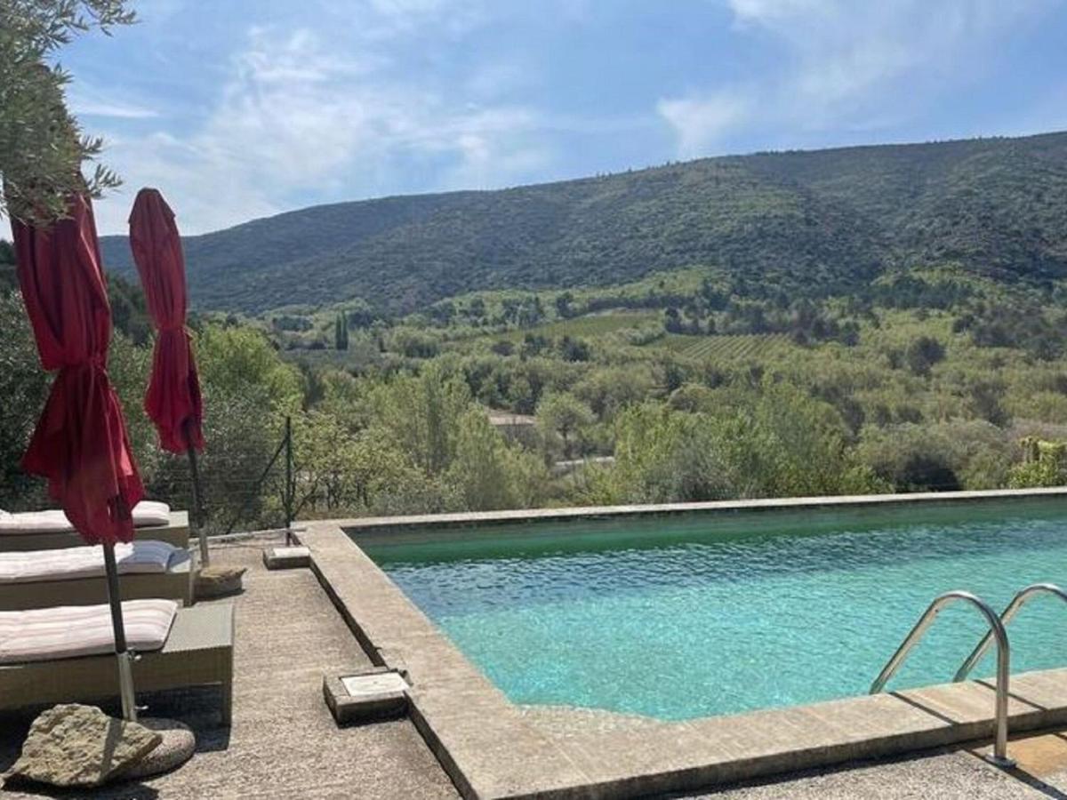 Stylish House With Heated Pool In Lacoste Lacoste  Eksteriør bilde